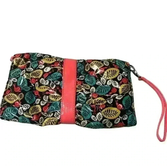 Vera‎ Bradley The Frill floral clutch wristlet - Picture 1 of 6